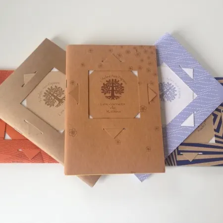 Les carnets de Raïssa aux pages de couleurs